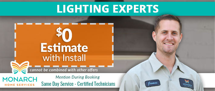 bakersfield Light Fixtures  Monarch Home Services