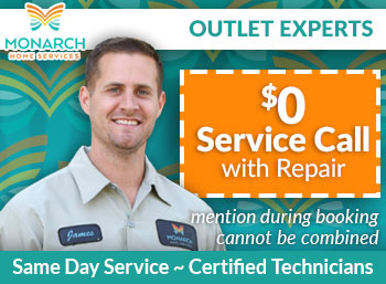 bakersfield outlets repair Monarch Home Services